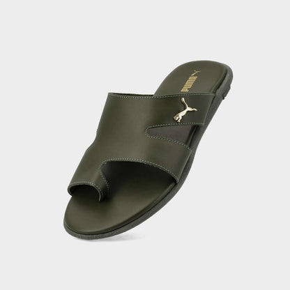 Puma Mens Sporty Magnet Slides Green