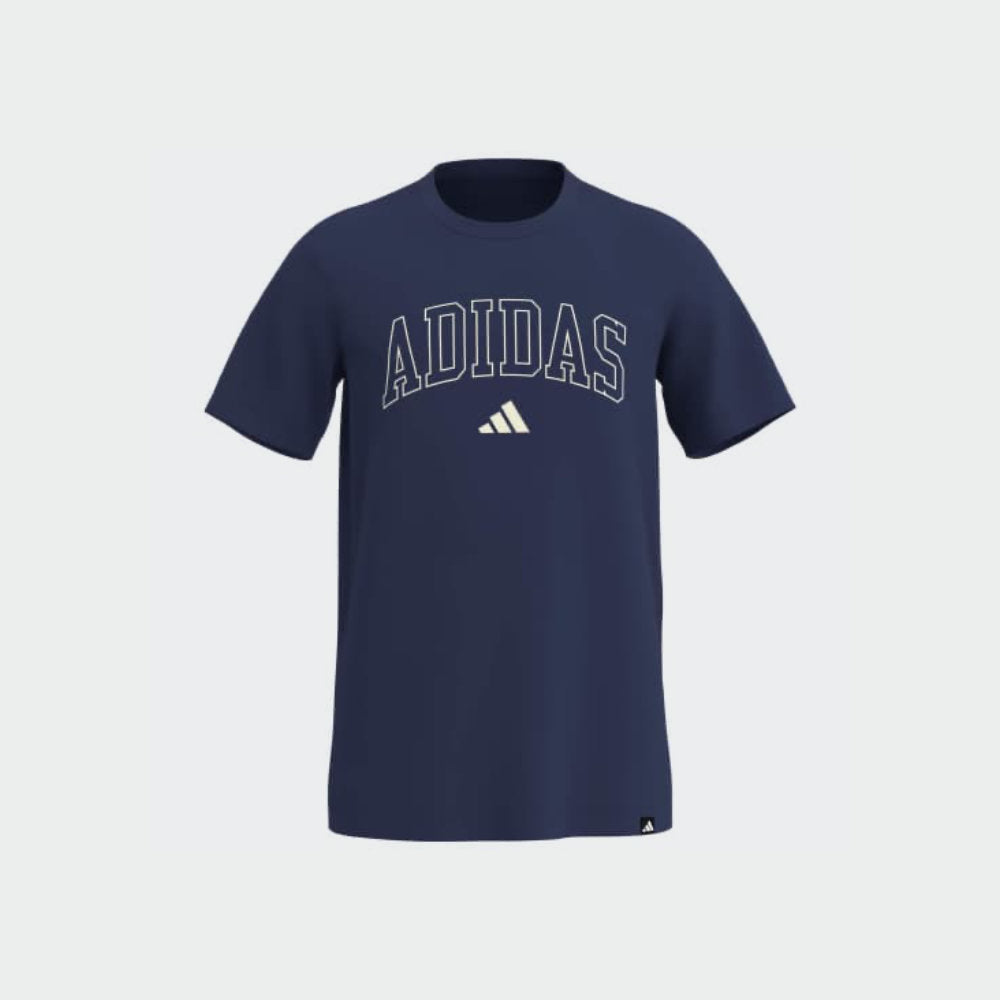 Adidas Mens Collegiate Tee Blue