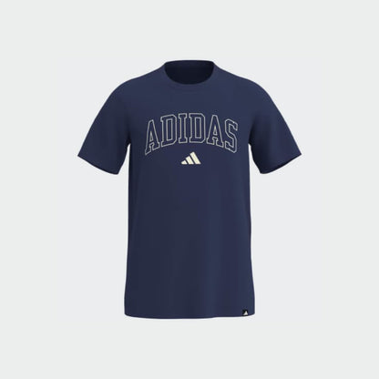 Adidas Mens Collegiate Tee Blue