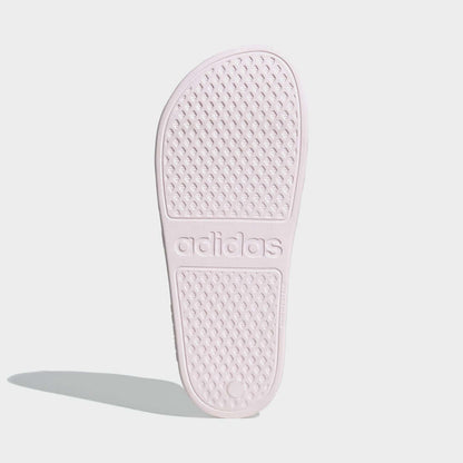 Adidas Womens Adilette Aqua Slides Pink