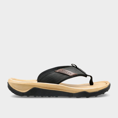 Hi-Tec Mens Atlas Husk Leather Sandals Black