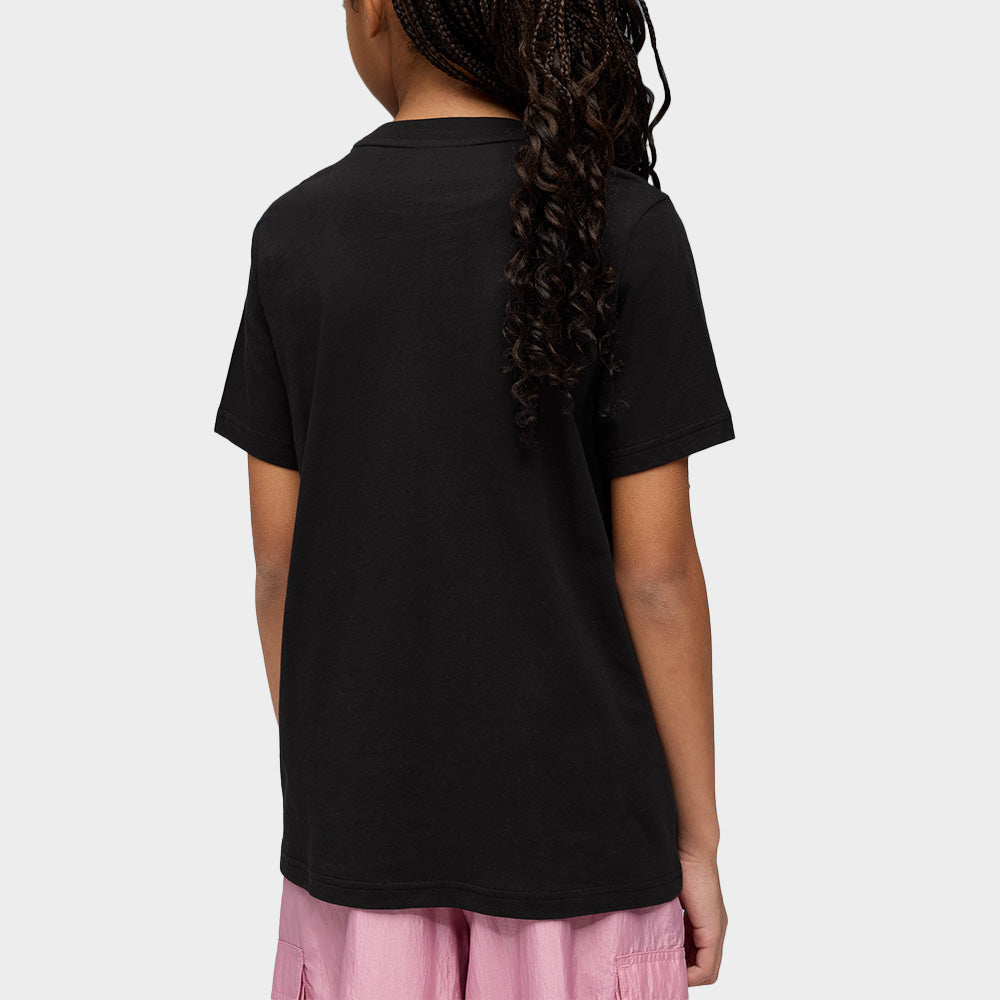 Puma Youth Graphic Logo Tee Black