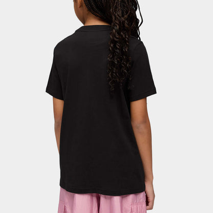Puma Womens Graphic Logo Tee Black