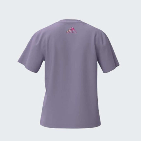 Adidas Womens Airbrush Tee Purple