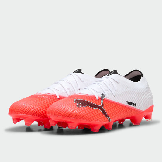 Puma Mens Ultra Nitro 7 Match FG/AG Football Boots Red