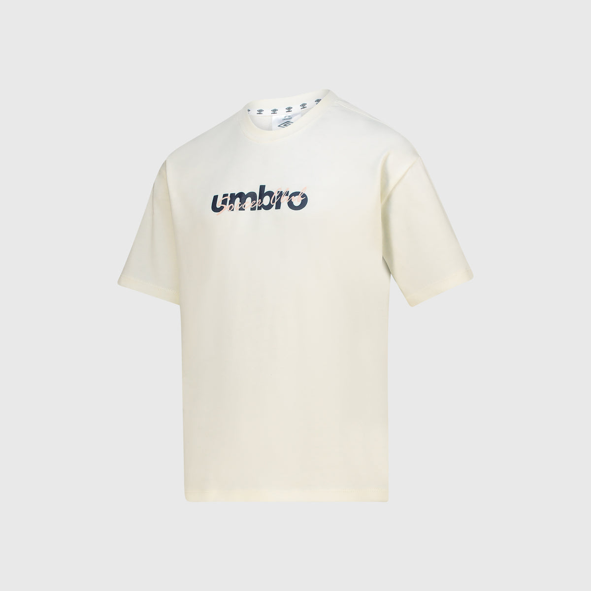 Umbro Youth Graphic Crew Tee Beige