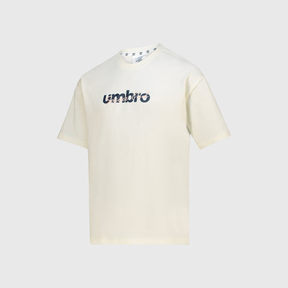 Umbro Youth Graphic Crew Tee Beige
