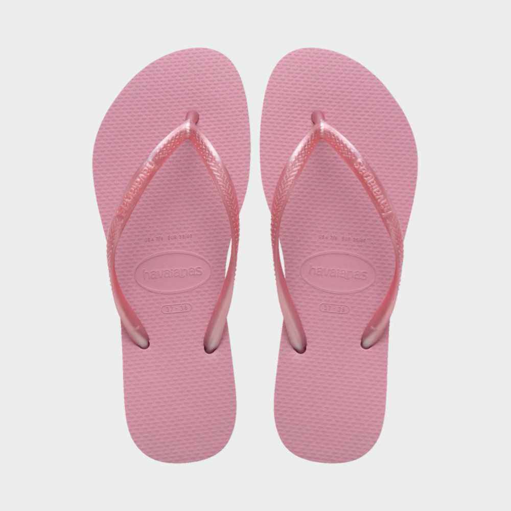 Havaianas Womens Slim Thong Sandals Pink