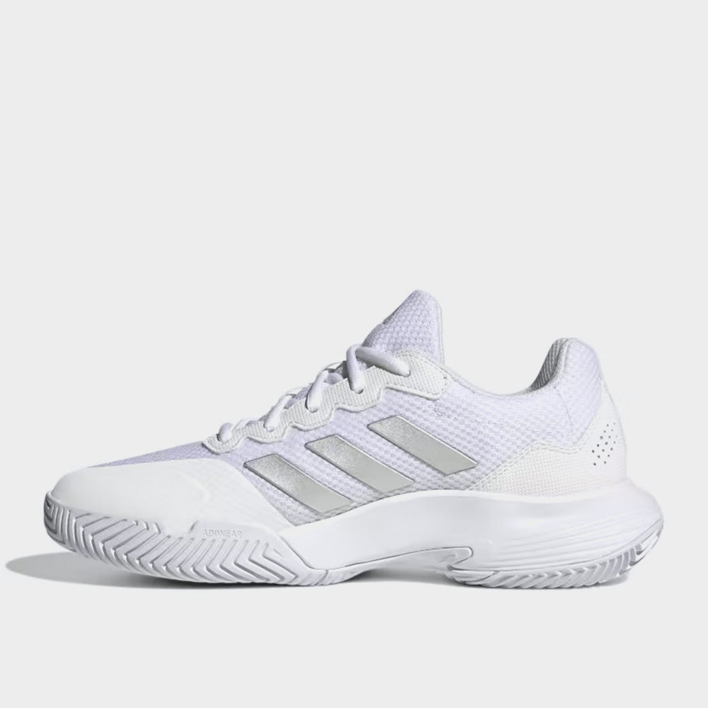 Adidas Womens Gamecourt 2 Tennis Shoes White