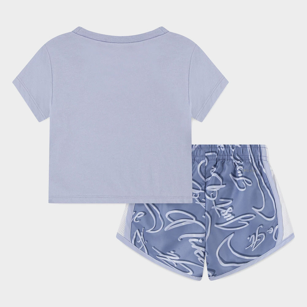 Nike Kids Essential All Over Print Set Blue