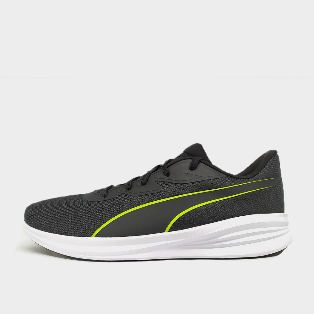 Puma Womens Night Runner Running Shoes Black