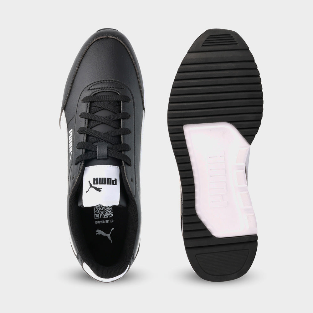 Puma Mens R78 Lightwind Sneakers Black