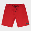 Code Mens Knit Jog Shorts Red