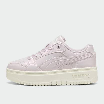 Puma Womens Rebound Femme Low Perla Sneakers Pink
