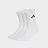Adidas Adidas Cushioned Sportswear Crew Socks 3Pk White