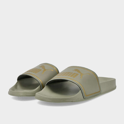 Puma Womens Poolcat Slides Green