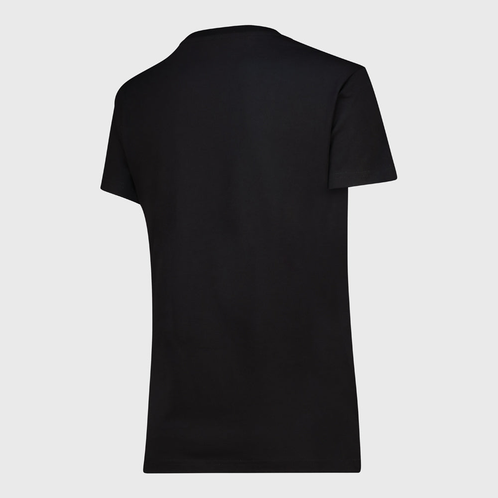 Reebok Womens Elevated Varsity Boxy Tee Black