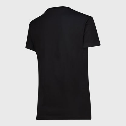 Reebok Womens Elevated Varsity Boxy Tee Black