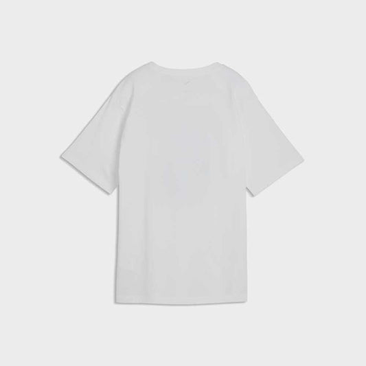 PUMA WOMENS Graphics Relaxed Flower Tee WHITE