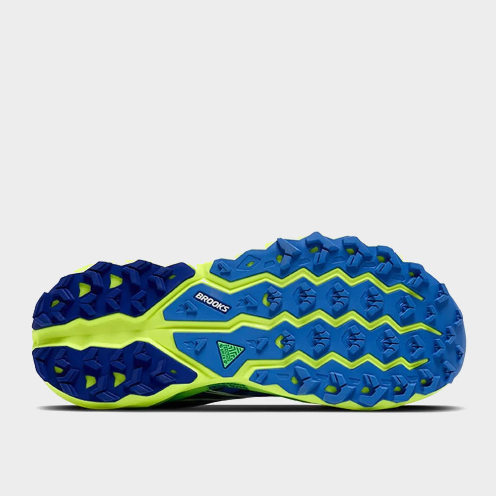 Brooks Mens Cascadia 19 Trail Running Shoes Blue