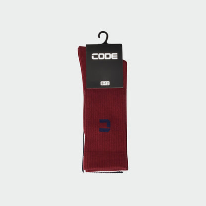 Code 3 Pack Socks Black