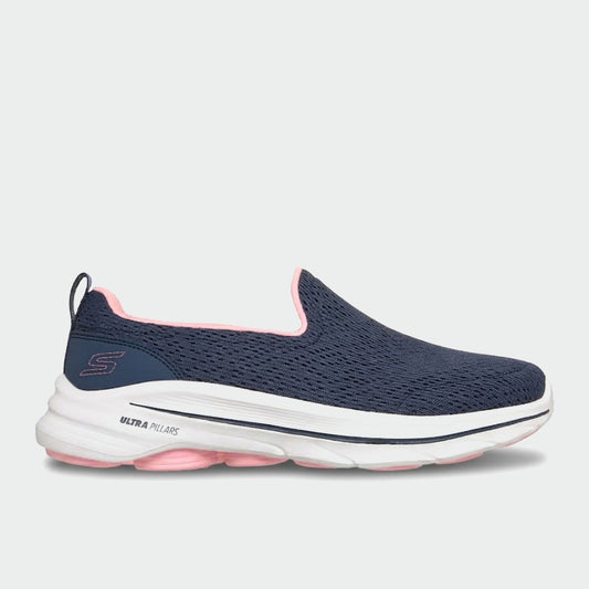 SKECHERS WOMENS Go Walk 8 Sneakers BLUE