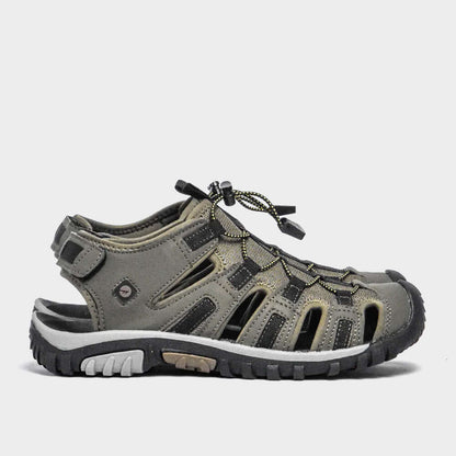 Hi-Tec Mens Cove Sport Outdoor Sandals Green