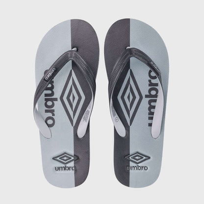 Umbro Mens Chevron Thong Sandals Grey