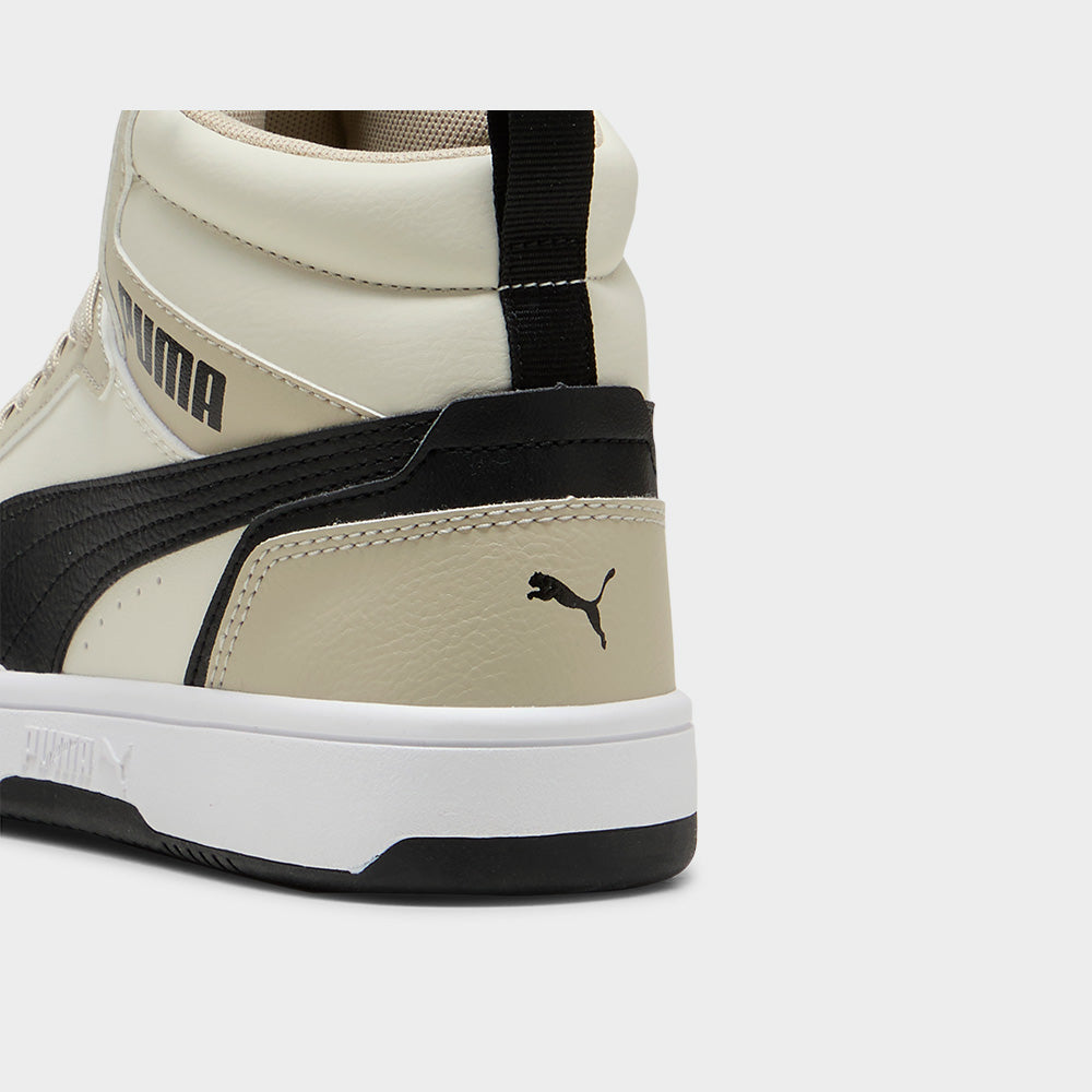 Puma Youth Rebound V6 Mid Sneakers Brown