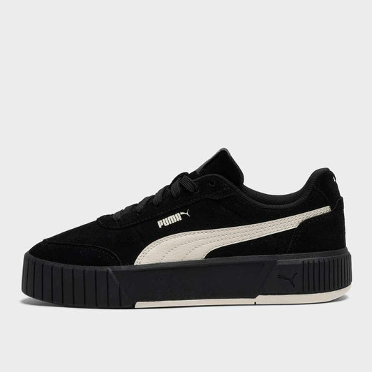 PUMA WOMENS CARINA MIA SD BKL SNEAKERS BLACK