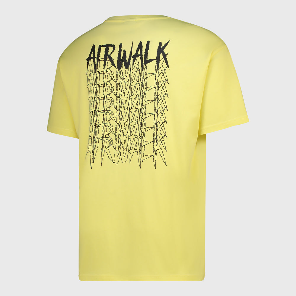 Airwalk Mens Ditto Tee Yellow