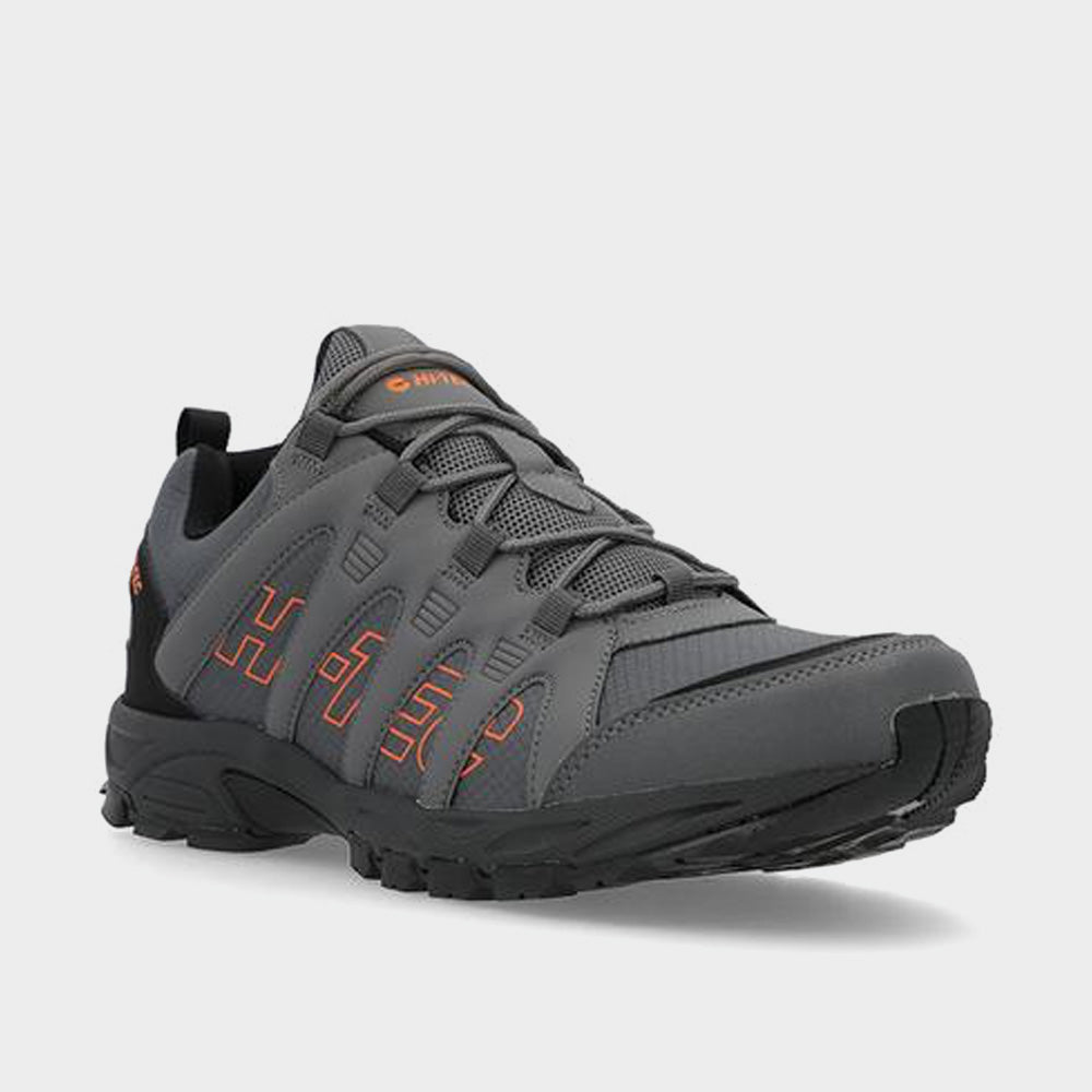 Hi-Tec Mens Warrior Outdoor Shoes Grey