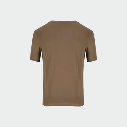 Adidas Mens Small Logo Tee Brown