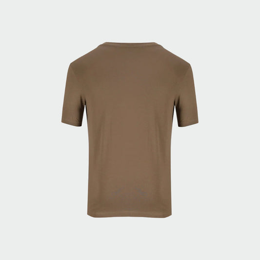 Adidas Mens Small Logo Tee Brown
