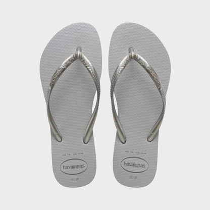Havaianas Womens Slim Thong Sandals Grey