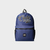 Code Branded Tape and Print Backpack Blue