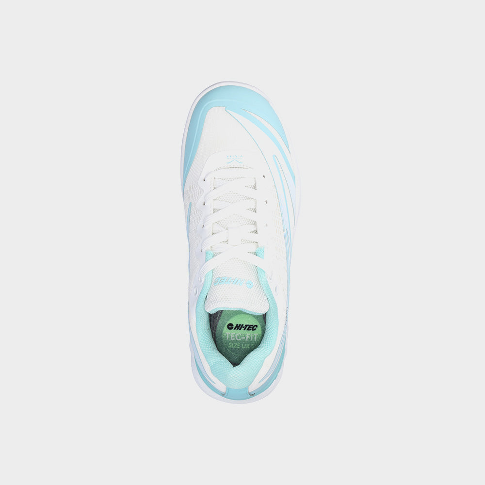 Hi-Tec Womens Flash Court Tennis Shoes White