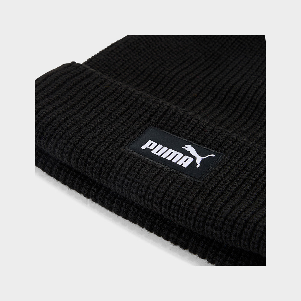 Puma Unisex Essential High Crown Beanie Black