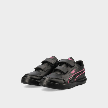 Puma Girls Evolve Court V PS Sneakers Black