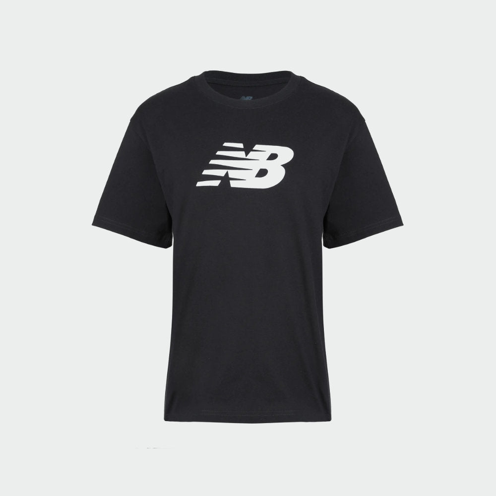 New Balance Womens Sport Logo Tee Black