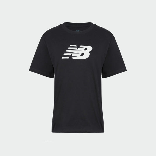 New Balance Womens Sport Logo Tee Black