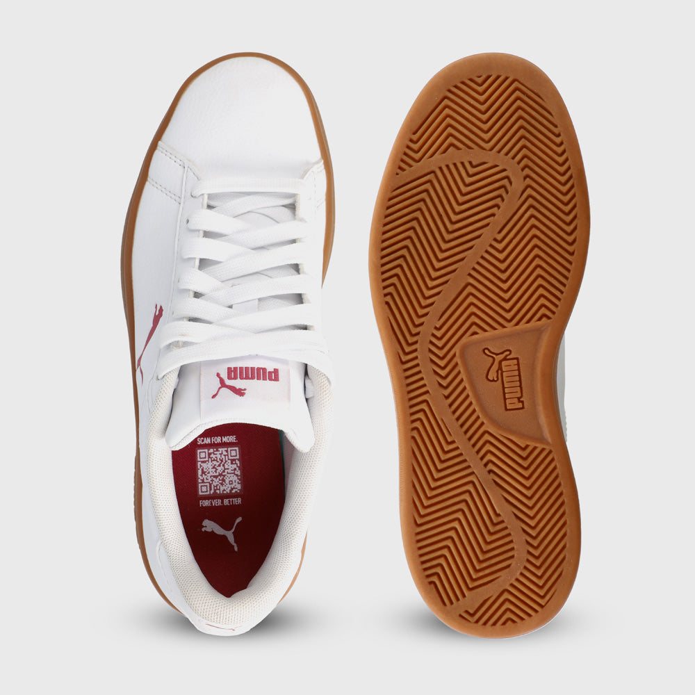 Puma Youth Smash 3.0 Cat Sneakers White