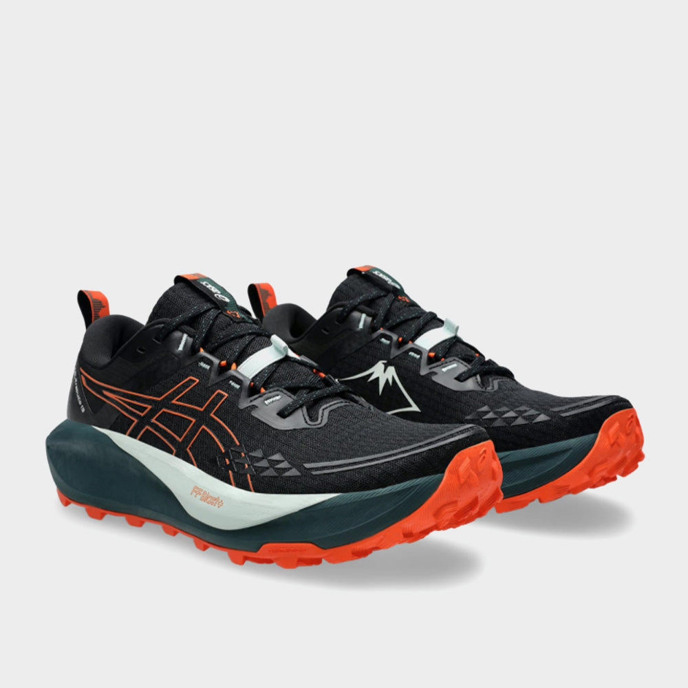 Asics Mens Trabucco 13 Trail Running Shoes Black