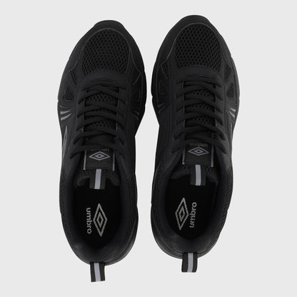 Umbro Mens Q Runner Sneakers Black