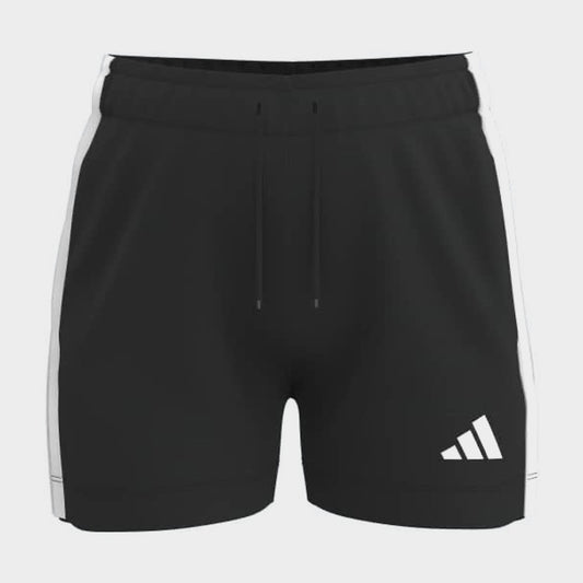 ADIDAS WOMENS 3 Stripe Short BLACK