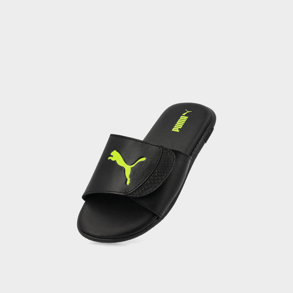 Puma Kids Sporty Velcro Slides Black