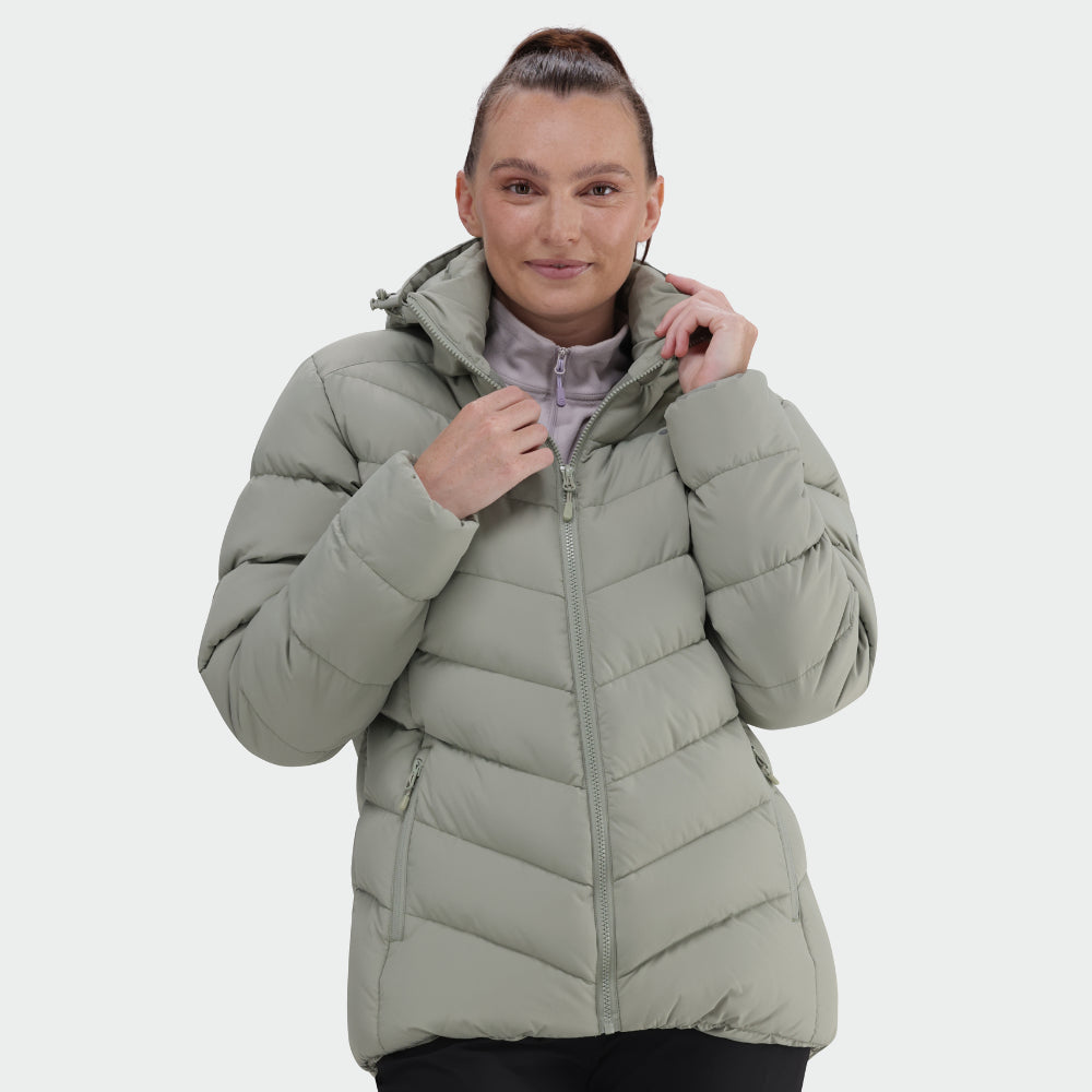 Hi-Tec Womens Lily Puffer Green
