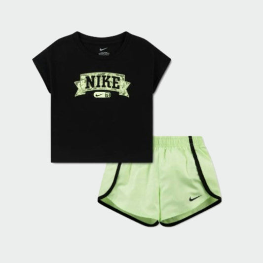 Nike Girls LACE IT UP SPRINTER SET Green