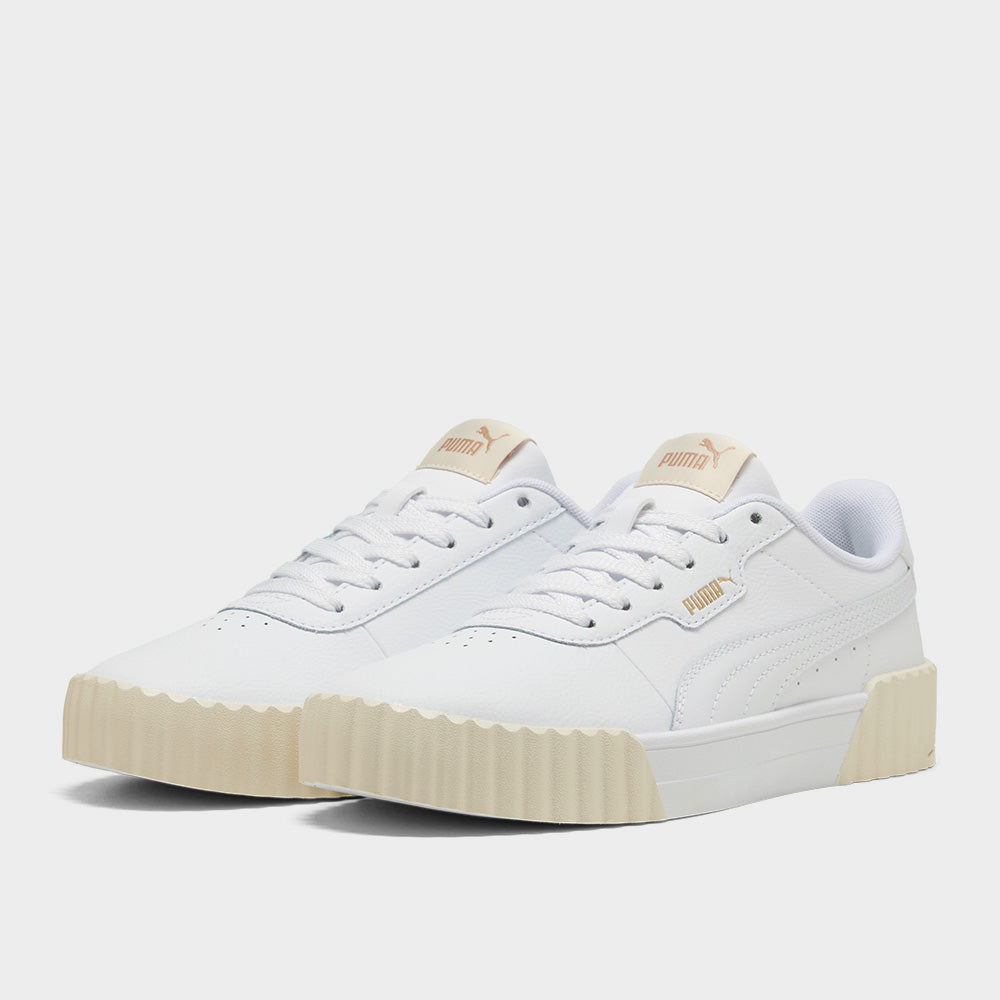 Puma Womens Carina 3.0 Sneakers White