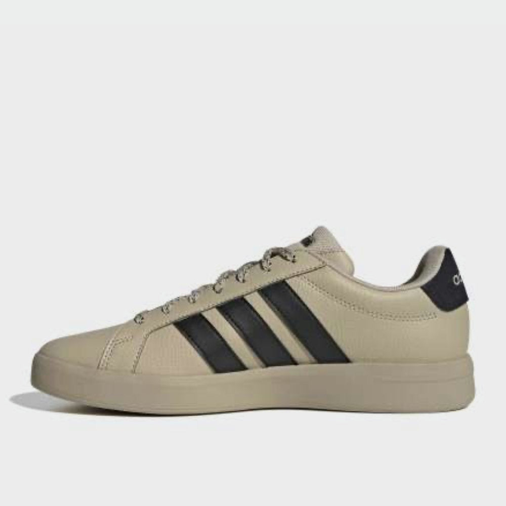 Adidas Mens Grand Court Base 3 Sneakers Brown